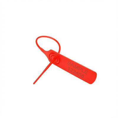 Markeringsgebied L 38*W 20 mm 200 mm Barcode Logo Genummerde plastic zakken Beveiligingszegel voor bank