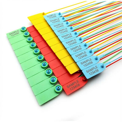 Zelfvergrendelende plastic afdichtingen voor manipulatiebestendige aanhangwagens