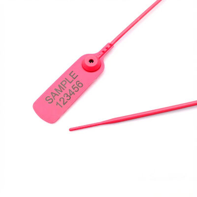 305 mm Tight Pull Plastic Seal Tag voor Tamperproof Security 380 N Treksterkte