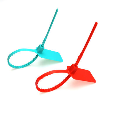 Zwarte 300 mm plastic afdichting voor kleding en schoenen Veiligheid Gemiddelde gewicht 4,45 g/pc