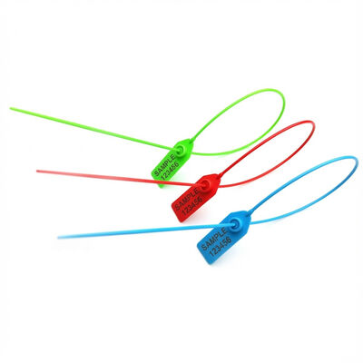 Veiligheidscontainer van roestvrij staal verzegelingsstrip slot met laser / warm stempel print US-PS550