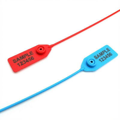 Veiligheidscontainer van roestvrij staal verzegelingsstrip slot met laser / warm stempel print US-PS550