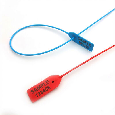 Veiligheidscontainer van roestvrij staal verzegelingsstrip slot met laser / warm stempel print US-PS550