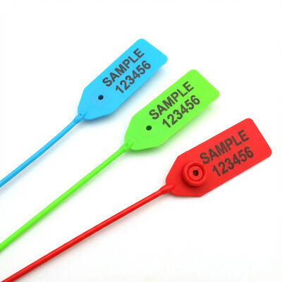 Veiligheidscontainer van roestvrij staal verzegelingsstrip slot met laser / warm stempel print US-PS550