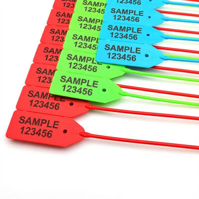 Veiligheidscontainer van roestvrij staal verzegelingsstrip slot met laser / warm stempel print US-PS550