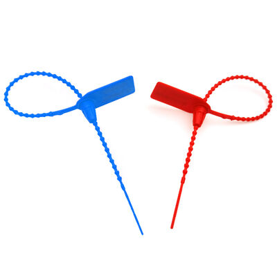 250*19*15,5 mm Kleding Plastic Security Tug Seal Tag voor laser / warm stempel print