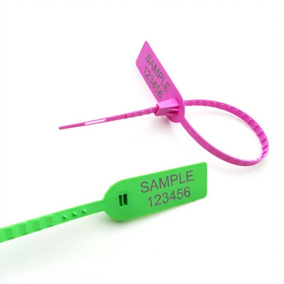 334 N 34.1 KG Trekkracht Plastic beveiligingszegel voor container laser/warm stempel print