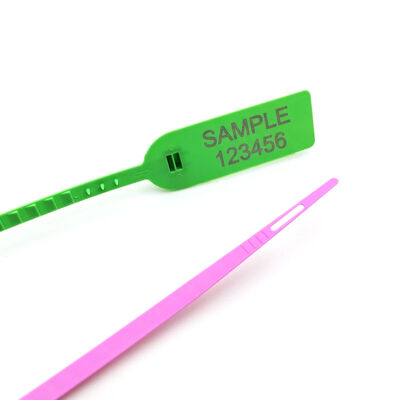 334 N 34.1 KG Trekkracht Plastic beveiligingszegel voor container laser/warm stempel print