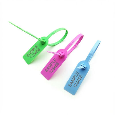 334 N 34.1 KG Trekkracht Plastic beveiligingszegel voor container laser/warm stempel print