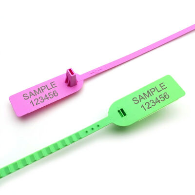 334 N 34.1 KG Trekkracht Plastic beveiligingszegel voor container laser/warm stempel print