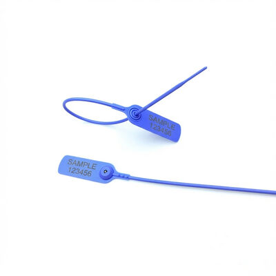 Markeringsgebied L 48*W 25 mm US-PS400R Indicatieve beveiliging Truck Container Trek dicht plastic zegel 400*25*6,4 mm