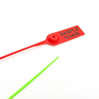 US-PS200C / US-PS350C serie 450 mm trekker Tight Lock Laser Print Plastic Truck beveiligingszegel