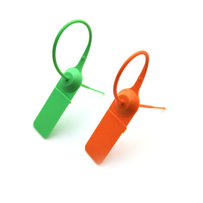 200 mm Tight Pull Plastic Seal voor beveiliging Tag Wit indicatief en Laser/Hot Stamp Print