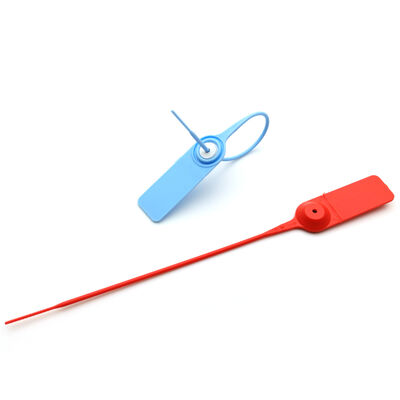 200 mm Tight Pull Plastic Seal voor beveiliging Tag Wit indicatief en Laser/Hot Stamp Print
