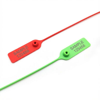 Beveiligde verpakking US-PS320R Verstelbare lengte trekkrap plastic afdichting met metalen invoegplaat